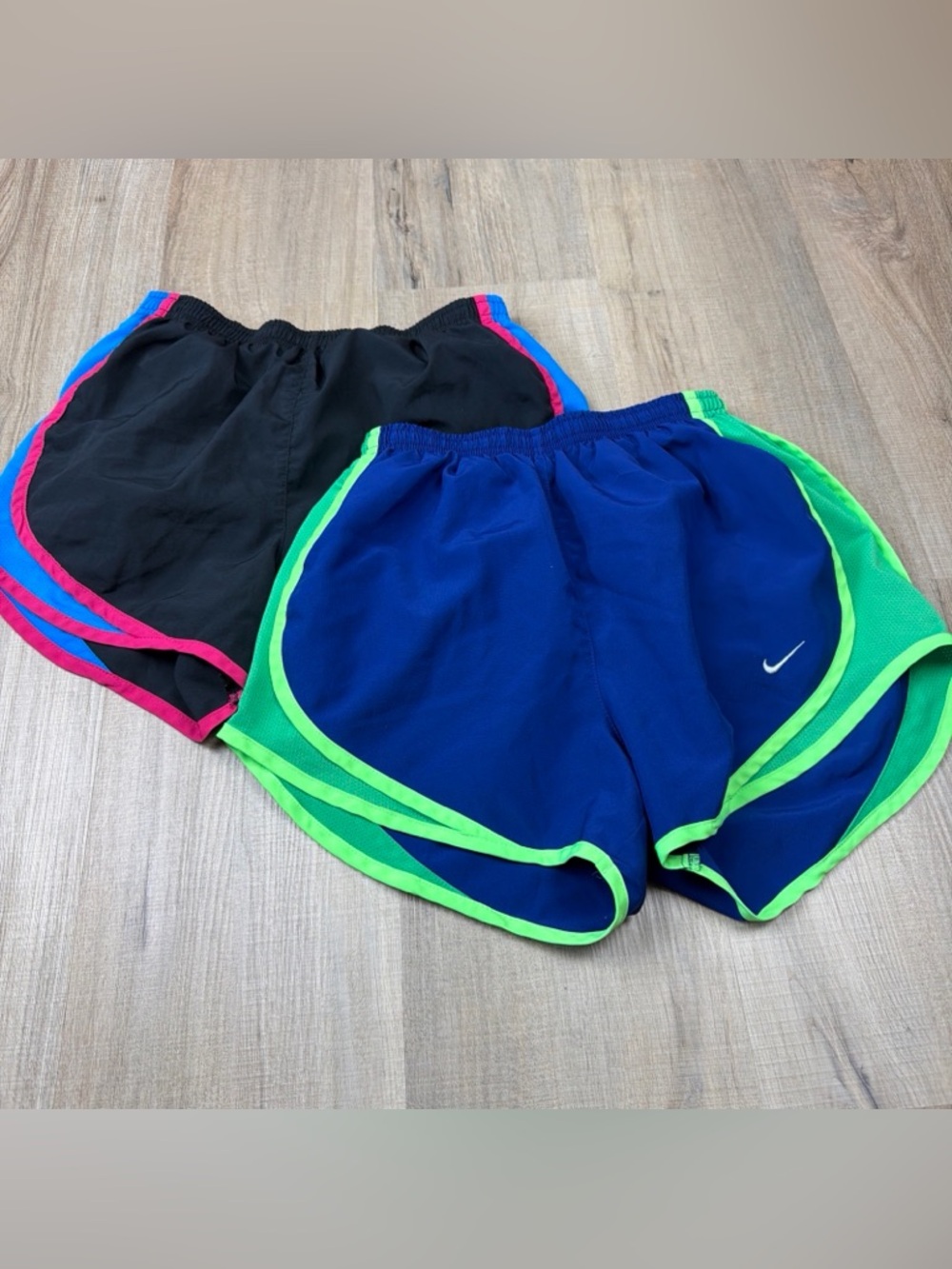 Nike‎ Dri-FIT Tempo Running Shorts Lot of 2 Women's XS Athletic Gym Workout